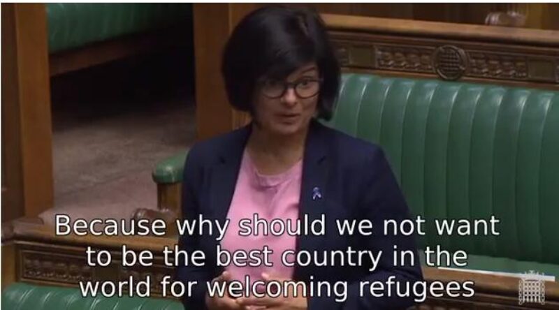 I know people in Bristol West are united in wanting us to be the best country in the world for welcoming refugees.