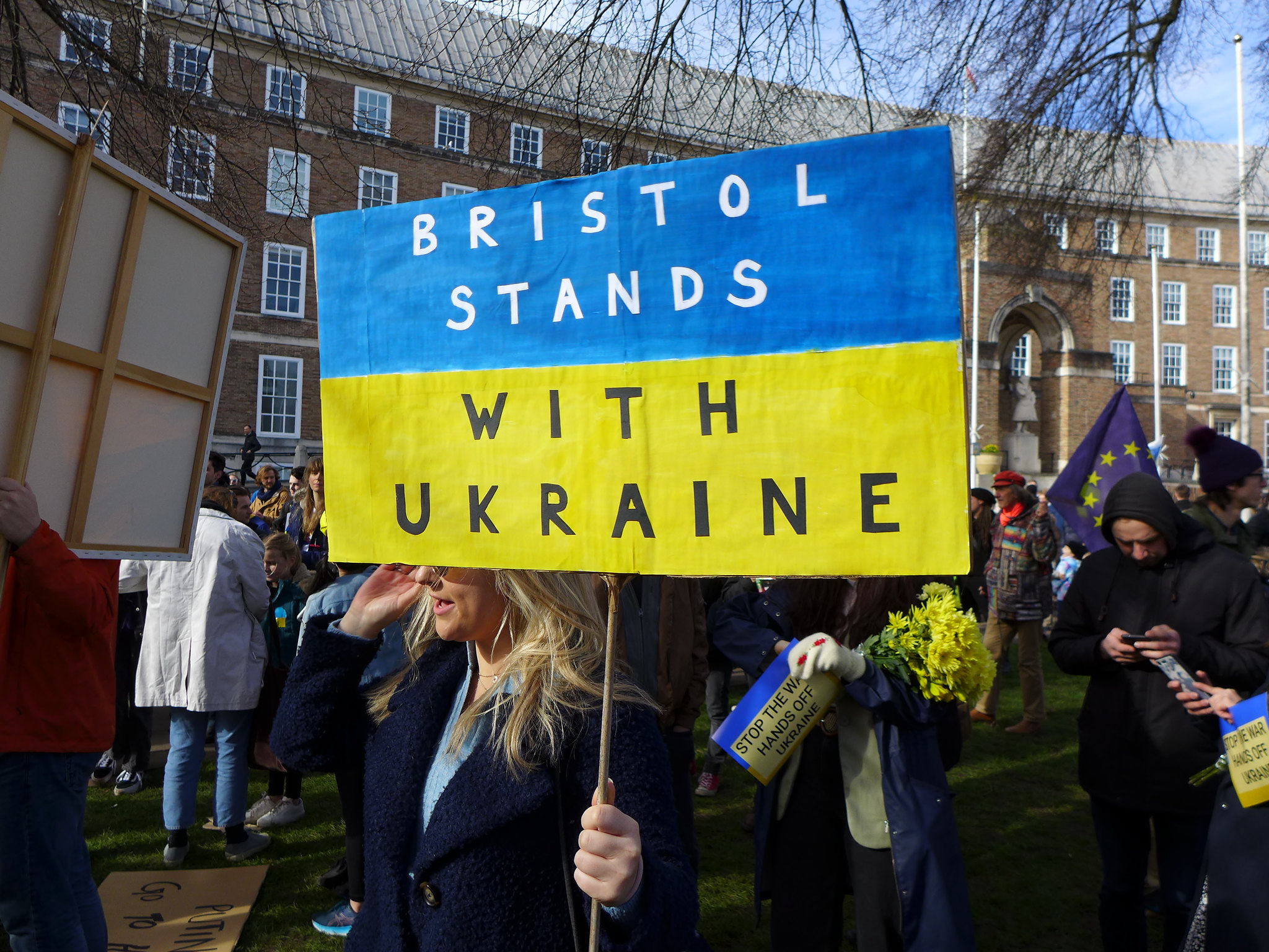 Bristol stands with Ukraine | ChiralJon, Flickr.com